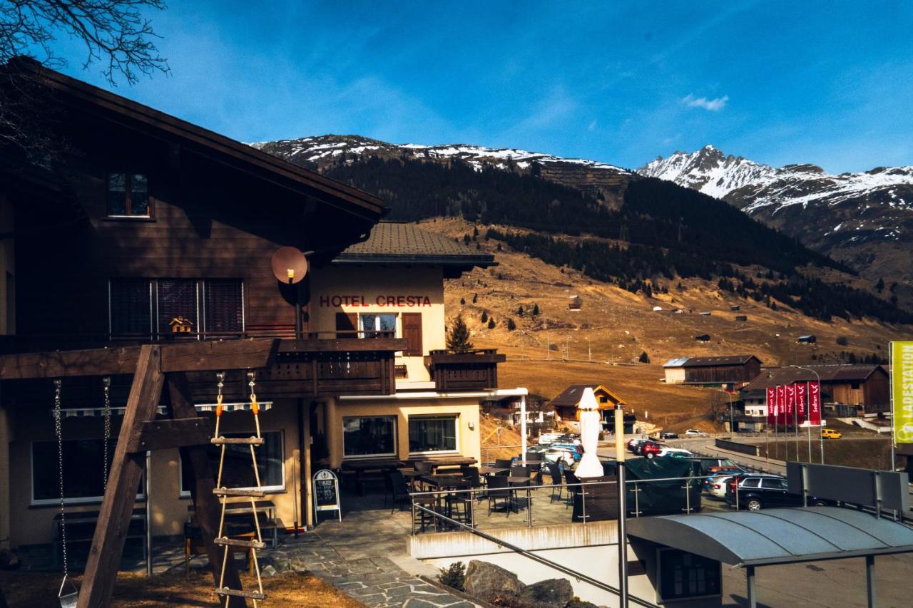 Hotel Cresta Sedrun Esterno foto